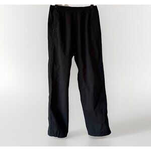 REI E1 Elements Pants Men's Medium 30L Hiking Wind Water Resistant‎ Black READ!!
